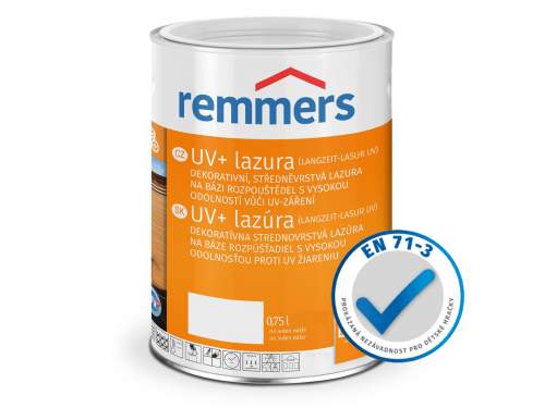 Remmers Lazura na dřevo UV+ bezbarvý 0,75 l