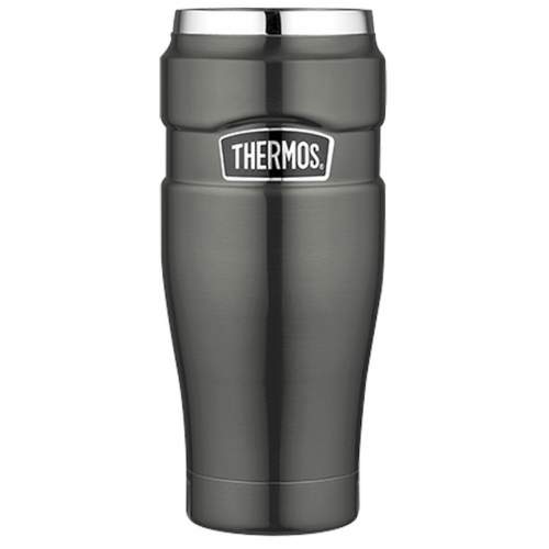 THERMOS Vodotěsný termohrnek 470 ml metalicky šedá