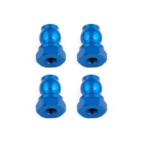 Associated Vrchní hliníkové vložky tlumičů, 10mm, modré, 4 ks. AE91815