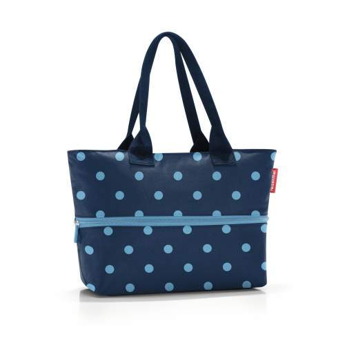 Reisenthel Chytrá taška přes rameno Shopper e1 mixed dots blue