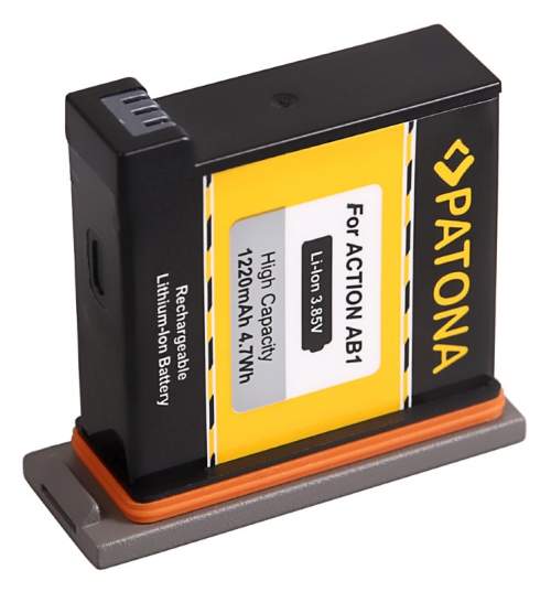 Baterie pro kameru PATONA pro DJI Osmo Action 1220mAh Li-Ion 3,85V DJI0630