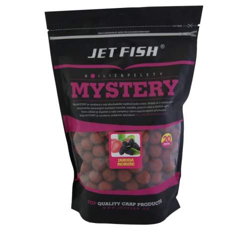 Boilie Jet Fish Mystery Jahoda Moruše 1kg 24mm