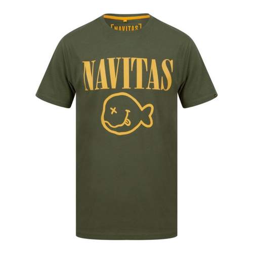 Tričko Navitas Kurt Tee Green Velikost: 3XL