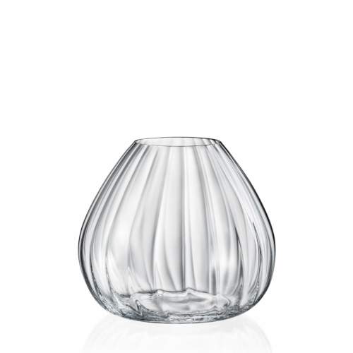 Crystalex skleněná váza Waterfall 18,5 cm