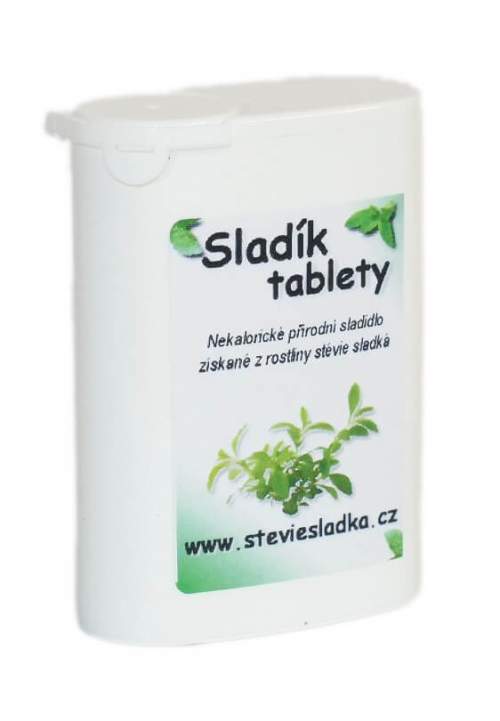 Salvia Paradise Sladík sladidlo - stévie sladká tablety 1000 ks