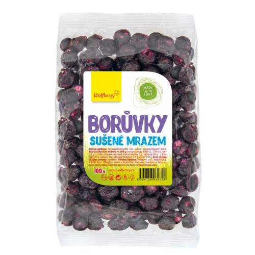 Wolfberry Borůvky lyofilizované 100 g