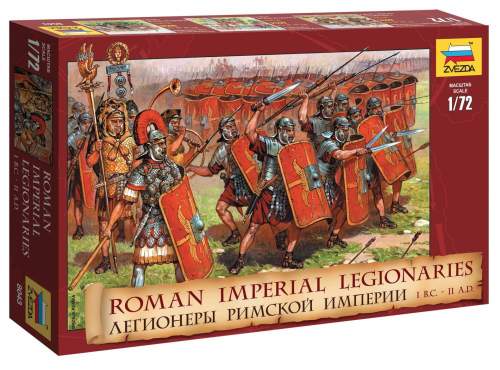Zvezda figurky Roman Imperial Infantry I BC - II AD (1:72)