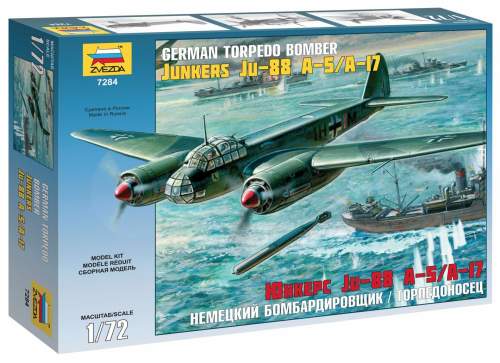 Zvezda Junkers Ju-88 A-5/A-17 (1:72)