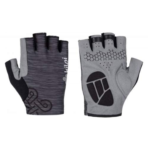 Cyklistické rukavice Kilpi Timis-Unisex tmavě šedá M