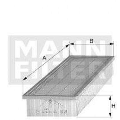 MANN-FILTER C3698/3-2 Vzduchový filtr