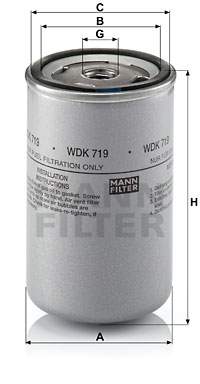 MANN-FILTER WDK 719