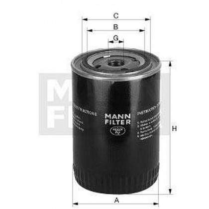 MANN-FILTER W936/5 Olejový filtr