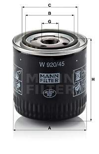 MANN-FILTER W 920/45