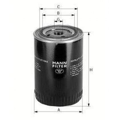 MANN-FILTER W950/14 Olejový filtr