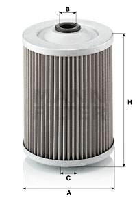 MANN-FILTER P990 Palivový filtr