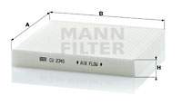 MANN-FILTER pylový filtr CU 2345