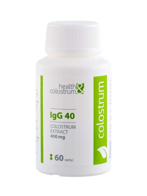Health&colostrum Colostrum IgG 40 60 kapslí