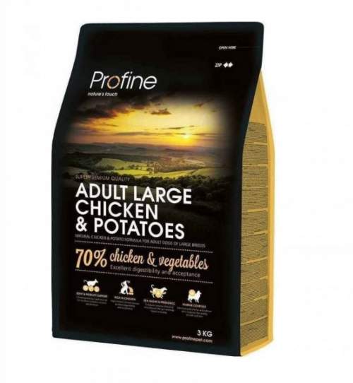 Profine NEW Dog Adult Large Chicken & Potatoes 3 kg