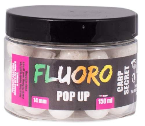 LK Baits Pop-up boilie Fluoro Carp Secret