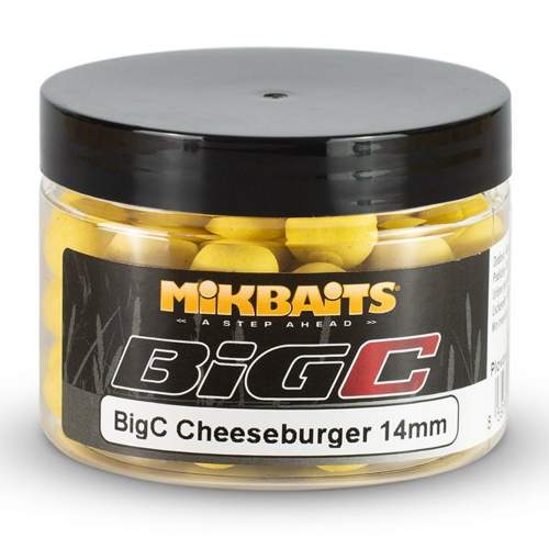 Mikbaits BiG pop-up Průměr: 14 mm, Příchuť: BigC Cheeseburger, Objem: 150 ml
