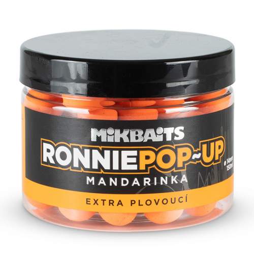 Mikbaits Ronnie pop-up 150ml Mandarinka 14mm