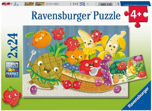 RAVENSBURGER Puzzle Drzé plody 2x24 dílků