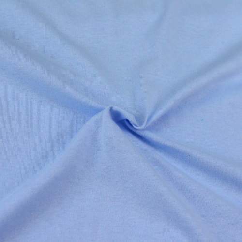 Jersey prostěradlo světle modré, Výběr rozměru 160x200cm