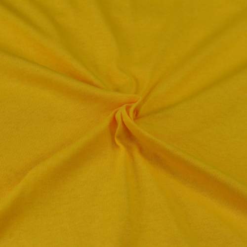 Jersey prostěradlo sytě žluté, 90x200cm - Brotex