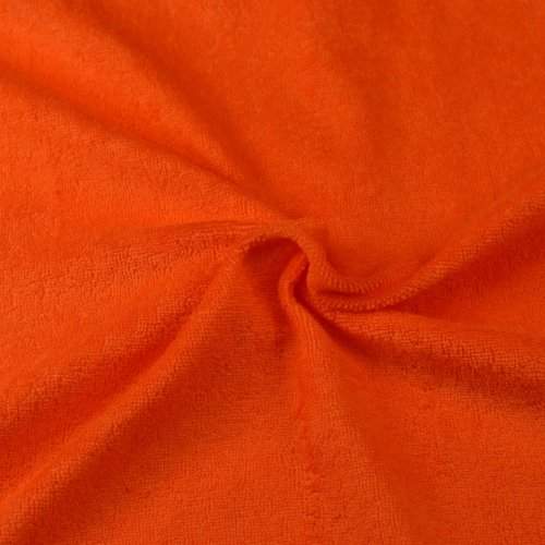Froté prostěradlo oranžové 80x200cm