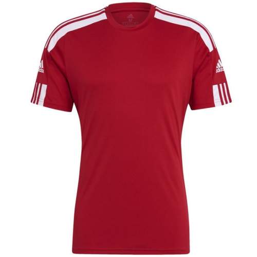 adidas SQUAD 21 JSY SS Pánský fotbalový dres, červená, velikost L