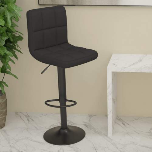 Emaga Barová židle černá textil
