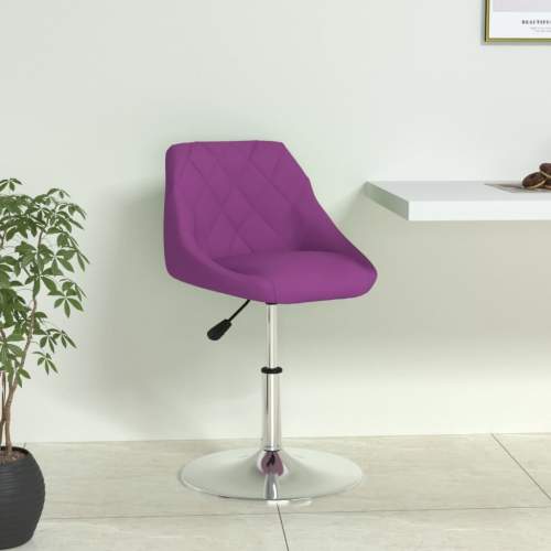 Emaga Jídelní židle fialová umělá kůže