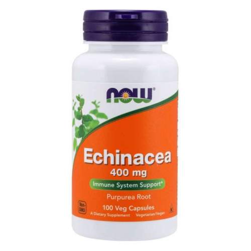NOW Foods NOW Echinacea (Třapatka), 400 mg x 100 rostlinných kapslí