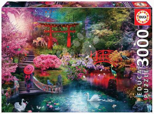 Educa Puzzle Japonská zahrada 3000 dílků