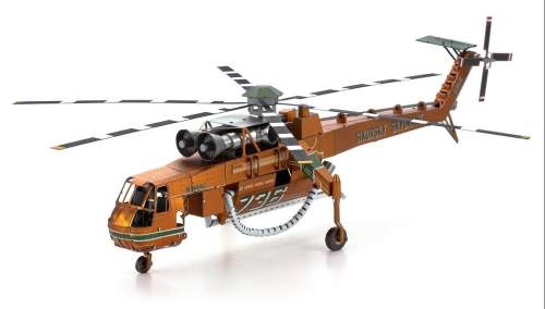 Metal Earth 3D puzzle Vrtulník Skycrane (ICONX) ICX211