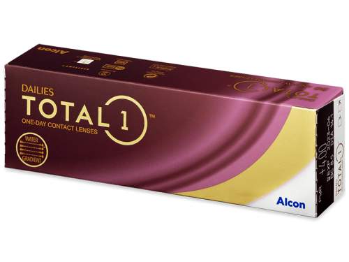 AlconDailies Total1 (30 čoček) dioptrie: -0.50, zakřivení: 8.5
