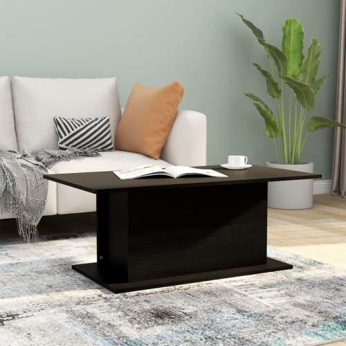 Emaga Konferenční stolek černý 102 x 55,5 x 40 cm