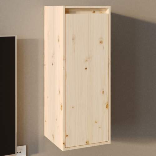Emaga Nástěnná skříňka 30 x 30 x 80 cm masivní borové dřevo