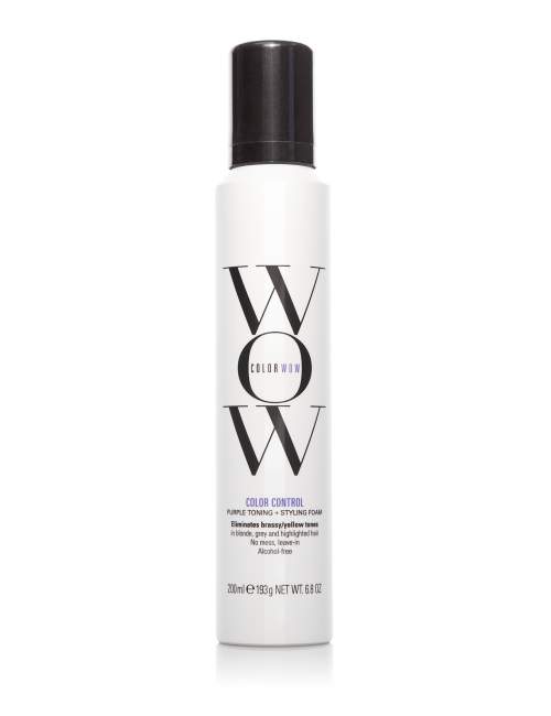 Color Wow Control Purple Toning And Styling Foam Pěna Do Vlasů 200 ml