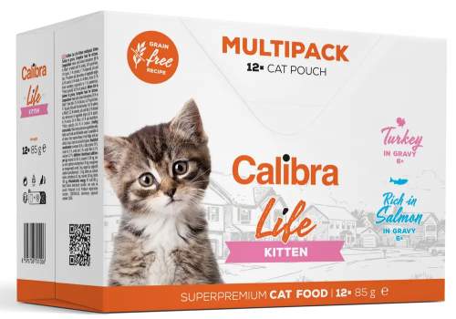 Calibra Cat Life kapsa Kitten Multipack