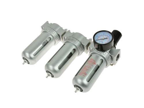 GEKO  Regulátor tlaku s filtrem a manometrem, max. prac. tlak 1,0MPa
