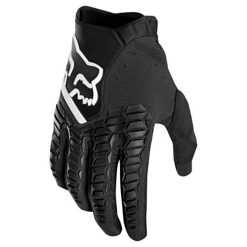FOX Motokrosové rukavice Pawtector Black MX22, černá, L