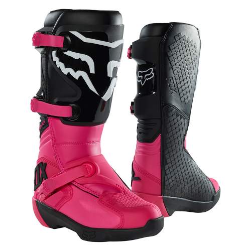 FOX Comp Buckle Black Pink MX22 černá/růžová - 7