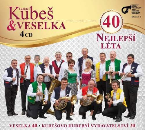 Kubeš Ladislav & Veselka: 40 Nejlepší léta (4x CD) - CD