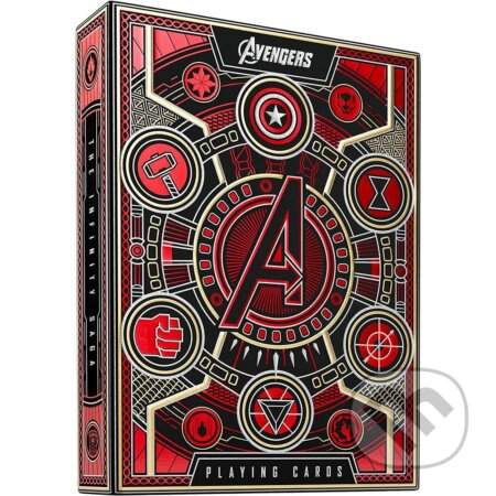 Hrací karty Theory11: Avengers (červené)