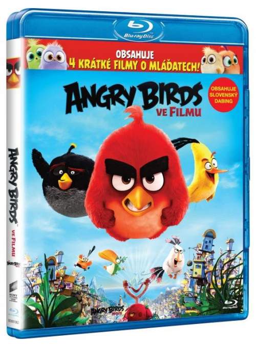 Angry Birds ve filmu 3D+2D (2 disky) - Blu-ray