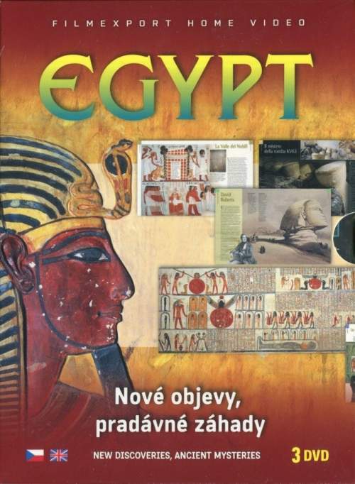 Egypt - Nové objevy, pradávné záhady - 3 DVD digipack