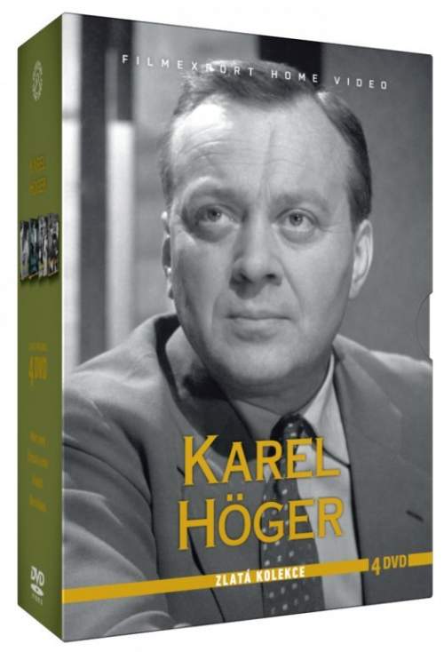 Karel Höger - Zlatá kolekce - 4DVD