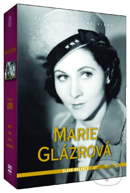 Marie Glázrová - Zlatá kolekce: 4DVD