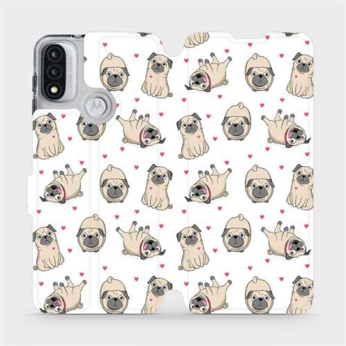 Flip pouzdro Mobiwear na mobil Motorola Moto E20 - M097P Mopsíci